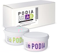 Podia Soft-Silikon-Kit, mittelweiche Dichte, Härte A 20 (Packung mit 2 x 200 g)